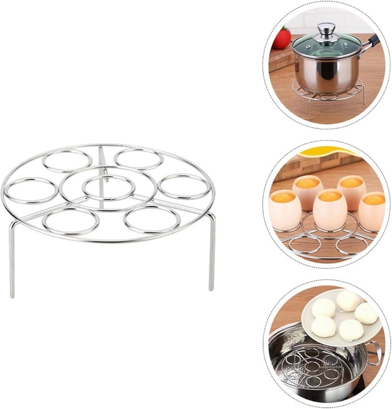 304 Stainless Steel Multi Function Elevated Steam Rack For Pots And Woks - Image 4